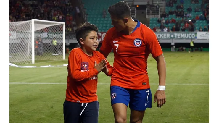 Alexis está en Chile y jugará la Copa América.