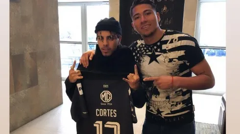 Brayan Cortés y Rauw Alejandro