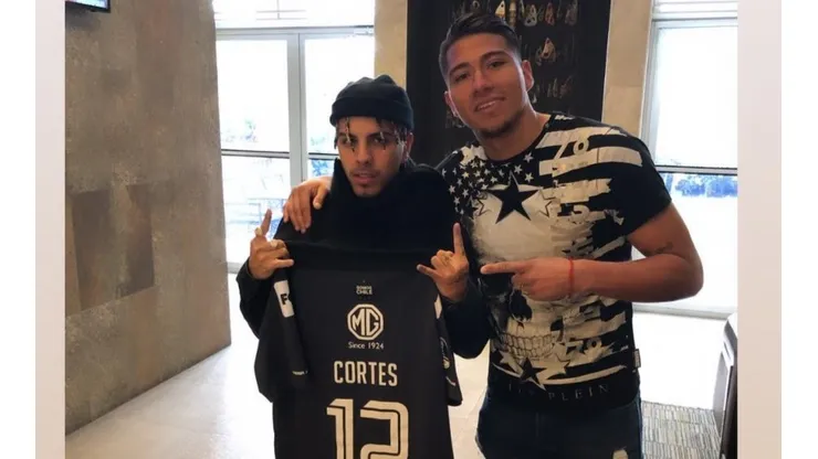 Brayan Cortés y Rauw Alejandro