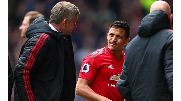 Alexis no pudo rendir bajo el mando de Solksjaer
