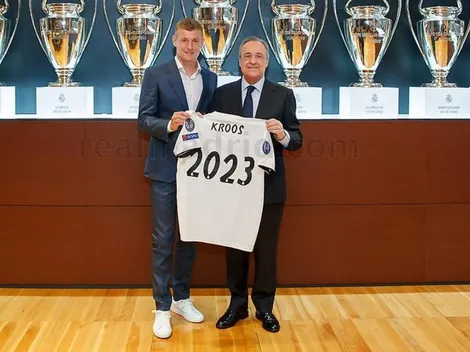 Toni Kroos renueva con Real Madrid hasta el 2023