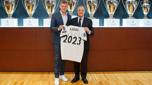 Toni Kroos renueva con Real Madrid hasta el 2023