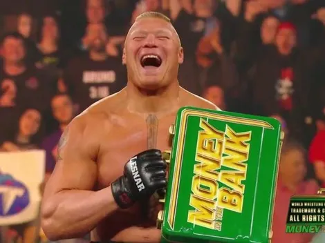Brock Lesnar sorprende a todos y gana el maletín en Money In The Bank