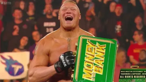 Brock Lesnar sorprende a todos y gana el maletín en Money In The Bank