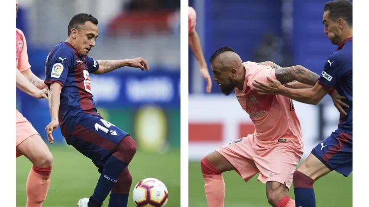 Así fue el duelo entre Fabián Orellana y Arturo Vidal