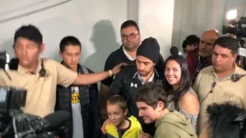 El clásico no dejó contento a Valdivia.