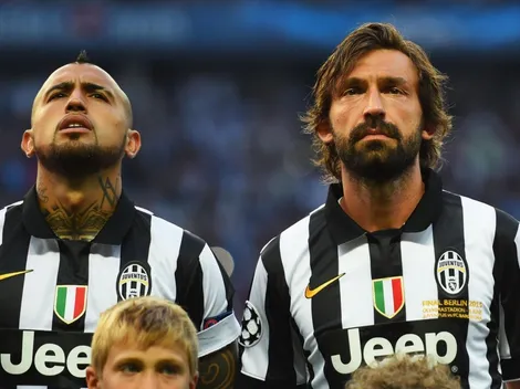Vidal saluda a Pirlo por su cumpleaños: "Auguri maestro"