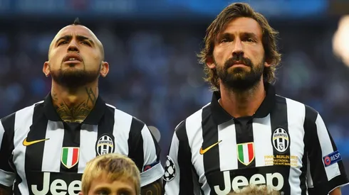 Vidal saluda a Pirlo por su cumpleaños: "Auguri maestro"