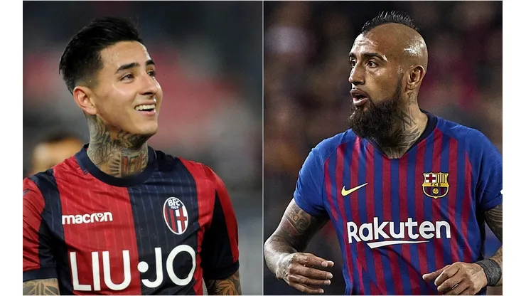 Erick Pulgar y Arturo Vidal