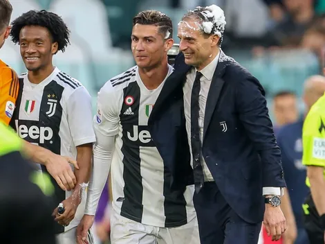 Ronaldo se despide de Allegri: "Gracias, míster. Fue un placer trabajar contigo"