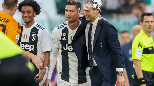 Ronaldo se despide de Allegri: "Gracias, míster. Fue un placer trabajar contigo"