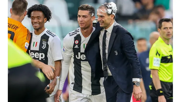 Ronaldo se despide de Allegri: "Gracias, míster. Fue un placer trabajar contigo"