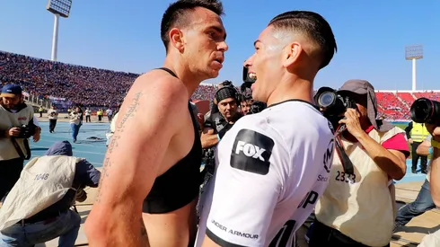 Mouche y Suazo, dos de los más destacados de Colo Colo