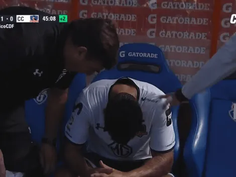 Alarma alba: Paredes sale lesionado del Superclásico