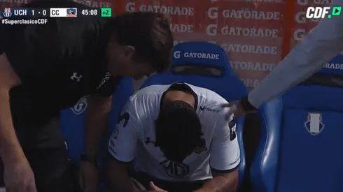 Paredes llora en la banca del Nacional