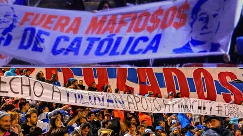 Los hinchas hicieron sentir su descontento tras la nueva composición del directorio de Cruzados