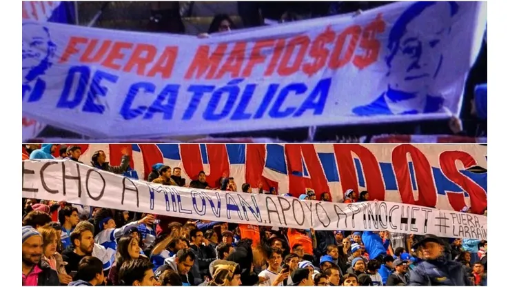 Los hinchas hicieron sentir su descontento tras la nueva composición del directorio de Cruzados