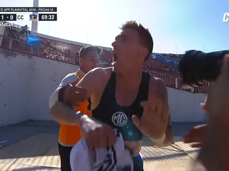 ¡Goool de Colo Colo! Mouche aparece entre todos y empata con violento zambombazo