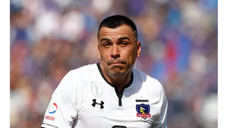 Esteban Paredes en un Superclásico