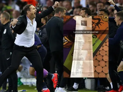 Festejos: Lampard paga 3.198 euros en copetes para el Derby County