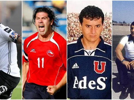 Los 10 goleadores de la historia del fútbol chileno para RedGol