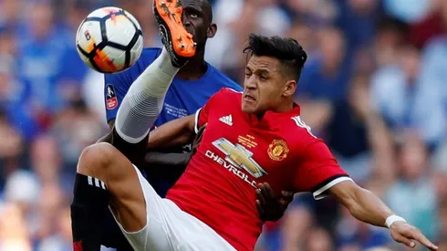 Alexis Sánchez llegó en enero de 2018 a Manchester United y no pudo reeditar sus triunfos