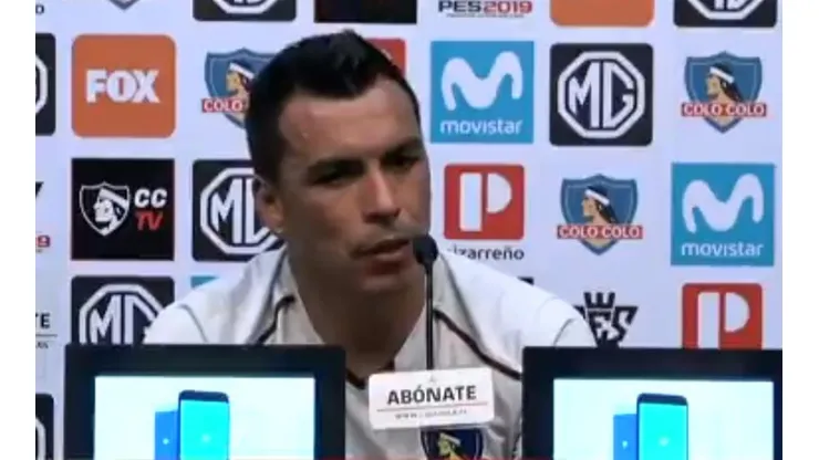 Paredes se enojó.