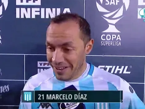 Marcelo Díaz se ríe consultado si irá a la Copa América