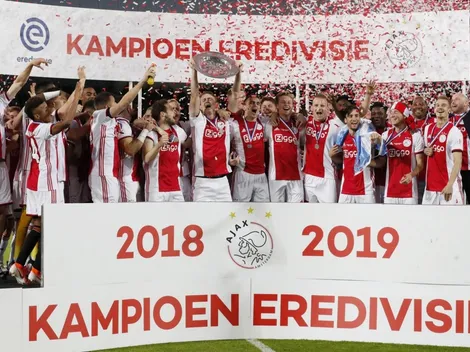 Premio de consuelo: Ajax es campeón de Holanda después de cinco años
