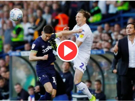 Condorazo en descuento del Derby County contra el Leeds de Bielsa