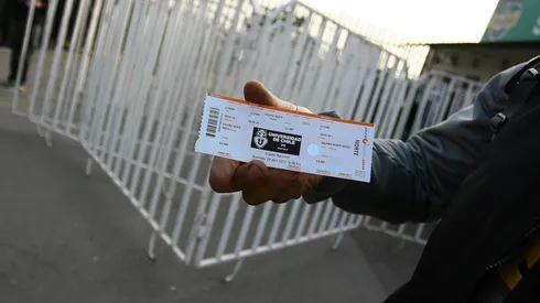 Entradas del Superclásico entre la U y Colo Colo