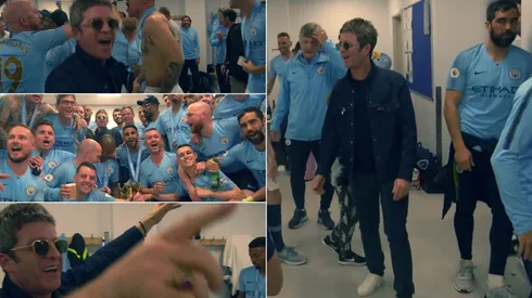 Claudio Bravo no se perdió parte de la celebración del City