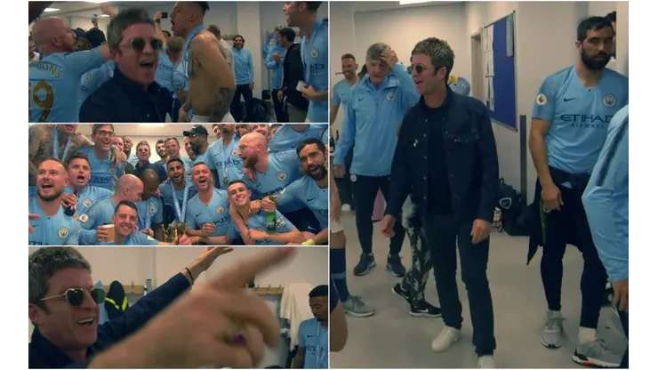 Claudio Bravo no se perdió parte de la celebración del City