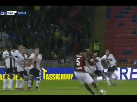 Pulgar se manda golazo de tiro libre en victoria del Bologna ante Parma