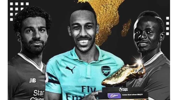 Salah, Mané y Aubameyang son los pichichis de la Premier League