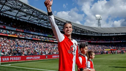 Despedida de Robin Van Persie