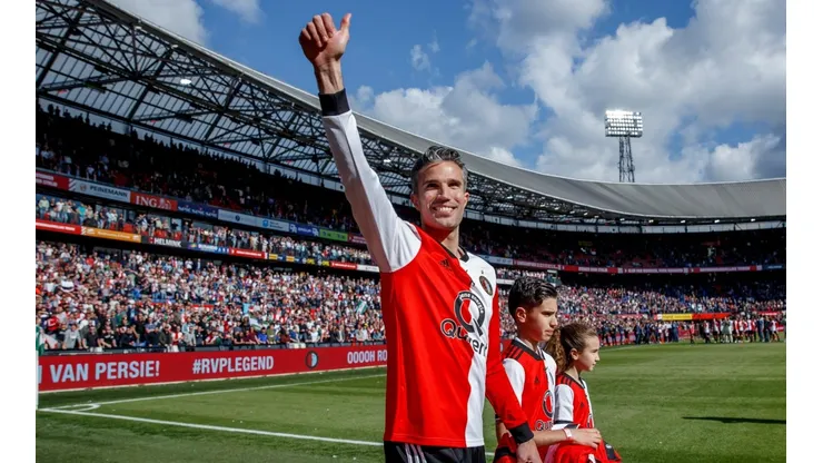 Despedida de Robin Van Persie