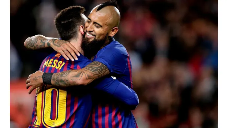 Vidal, más que Messi contra contra Getafe.