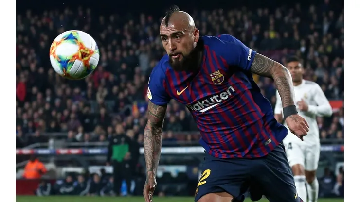Arturo Vidal se metió en el alma del Barcelona en su primera temporada
