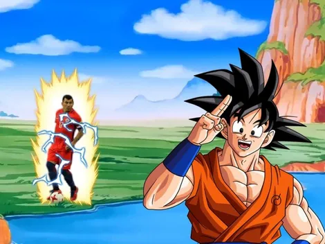 Gokú le manda todo su Ki a Medel para que se recupere pronto