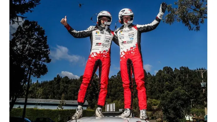 Los ganadores de Concepción posan al término de la prueba