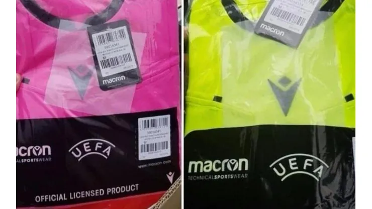 Macron releva a adidas en los uniformes de los árbitros para la Champions League