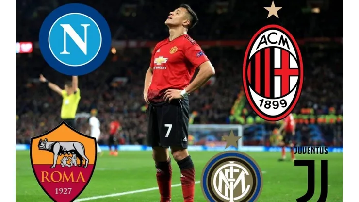 ¡Se lo pelean! Según medio italiano agente de Alexis se reune con Juventus