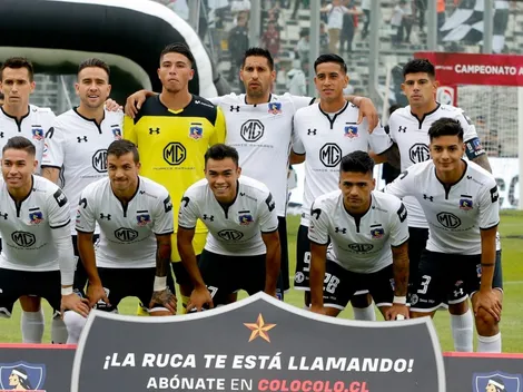 Colo Colo tiene alineación confirmada para enfrentar a Palestino