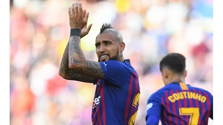 Vidal, fiera y héroe contra Getafe.