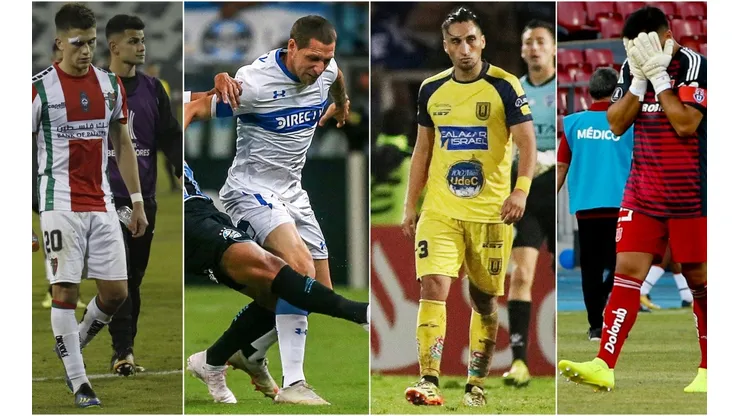 Los cuatro equipos chilenos fueron eliminados antes de octavos de final