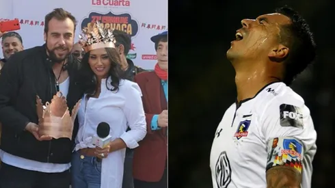 Esteban Paredes se lamenta en Colo Colo