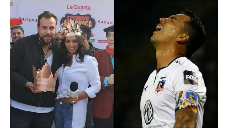 Esteban Paredes se lamenta en Colo Colo
