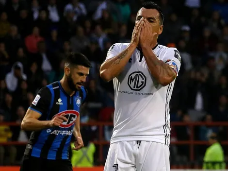 Esteban Paredes se pierde el partido contra Palestino y vuelve contra la U