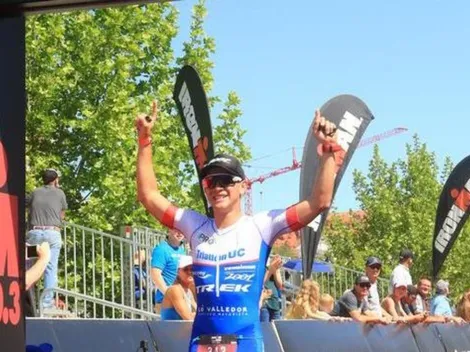 Triatleta nacional logra el primer lugar del Ironman 70.3 en Estados Unidos